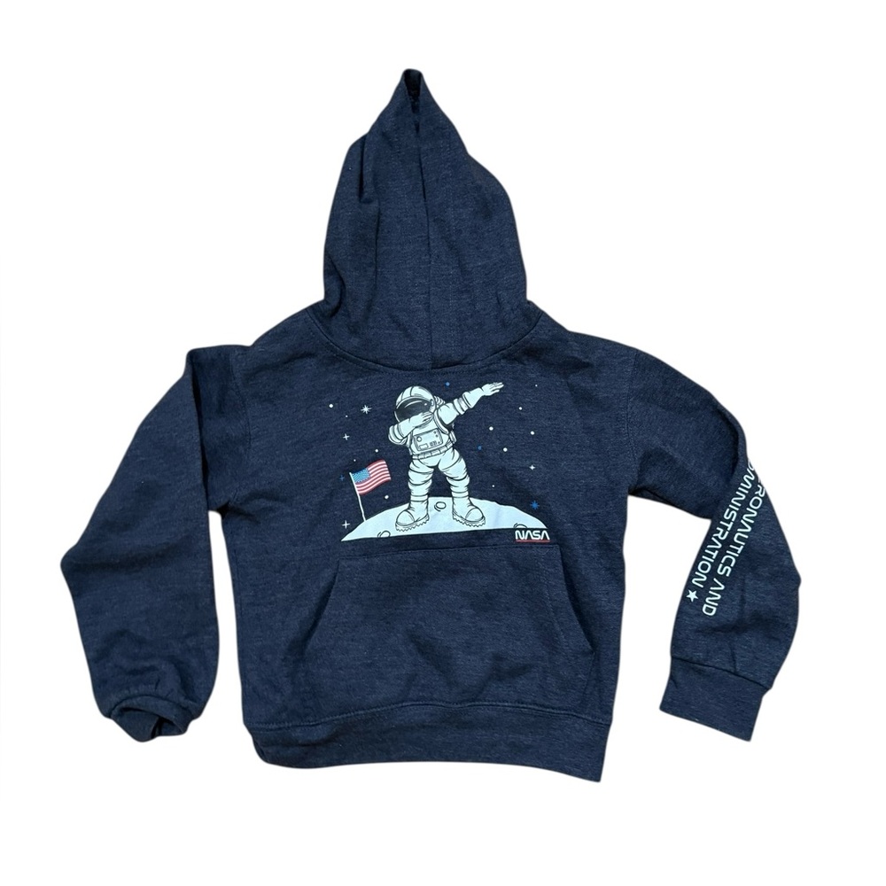 Navy Blue Kids Hoodie